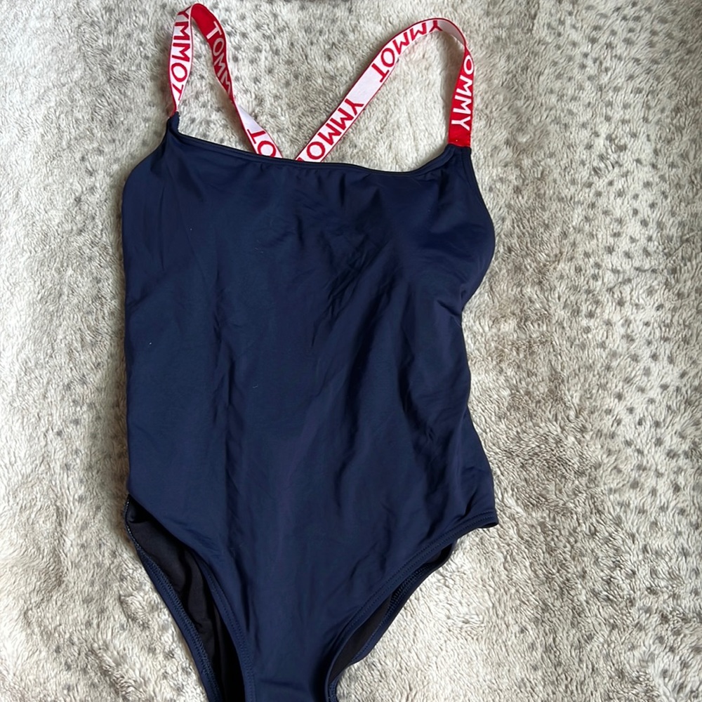 Tommy once piece bathing suit